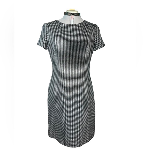 Theory Sheath Betty Dress Gray Women’s Size 12 Viscose - Picture 8 of 8
